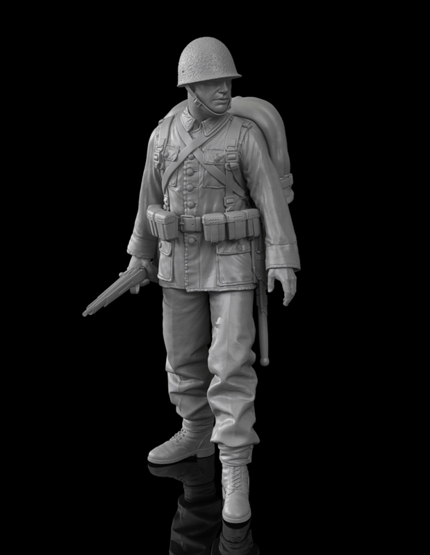 Polish Infantryman 1939 120mm